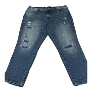 KUT from the Kloth Catherine Boyfriend Jeans Women's 22W Distressed Stretch